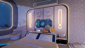 Beneath The Surface - Futuristic Underwater House Concept image 2