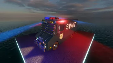 SWAT Police Van image 3