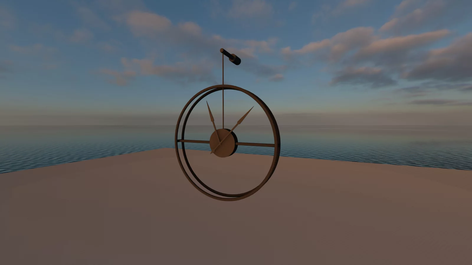 Industrial Style Clock main preview