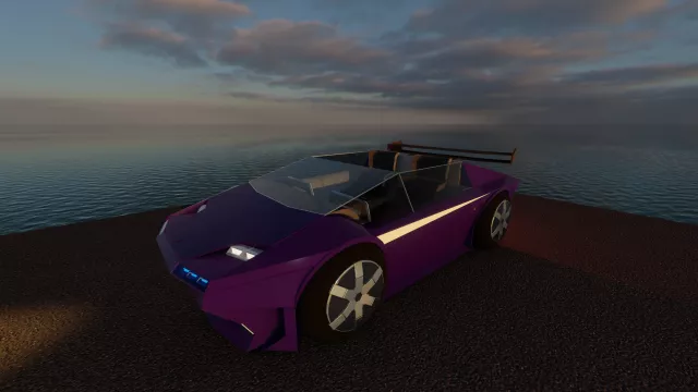 Futuristic Car preview