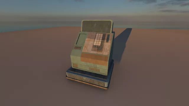 Rusty Old Cash Register preview
