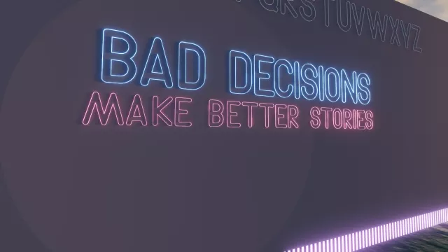 Neon Vibes Font preview