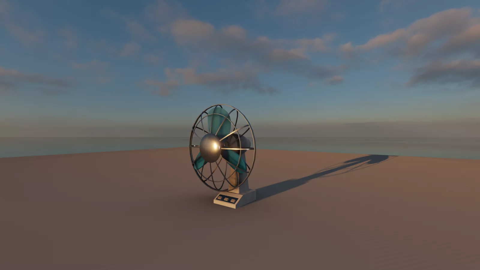 Retro Desk Fan main preview