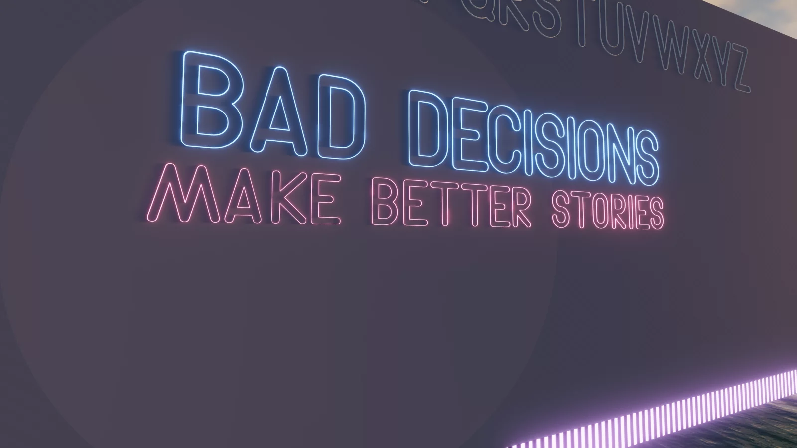 Neon Vibes Font main preview