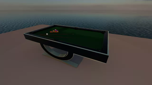Queen Pool Table preview