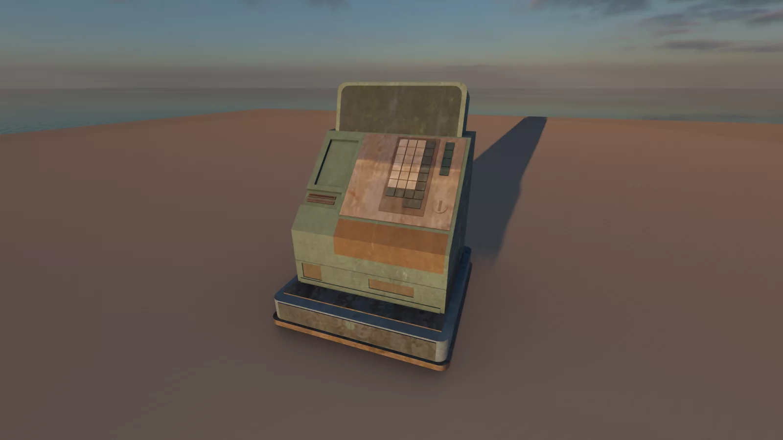 Rusty Old Cash Register main preview