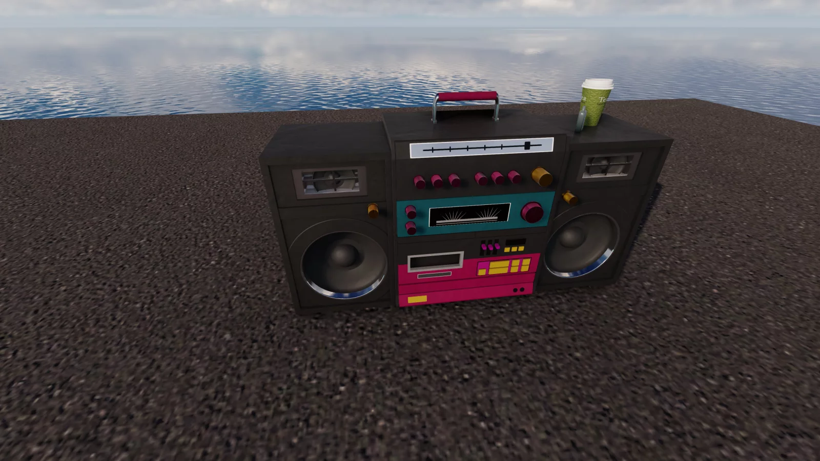 Retro Boombox main preview