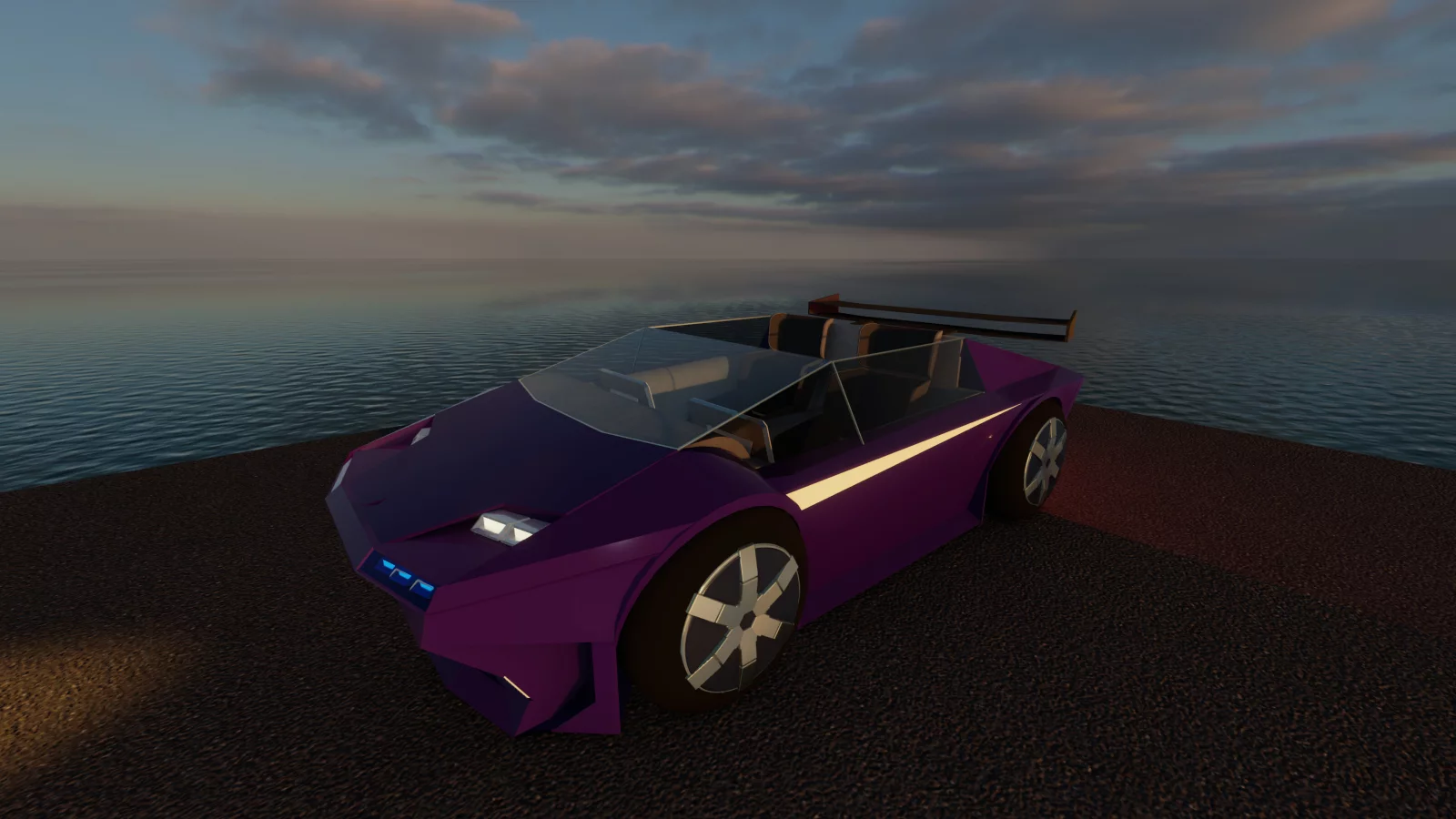 Futuristic Car main preview